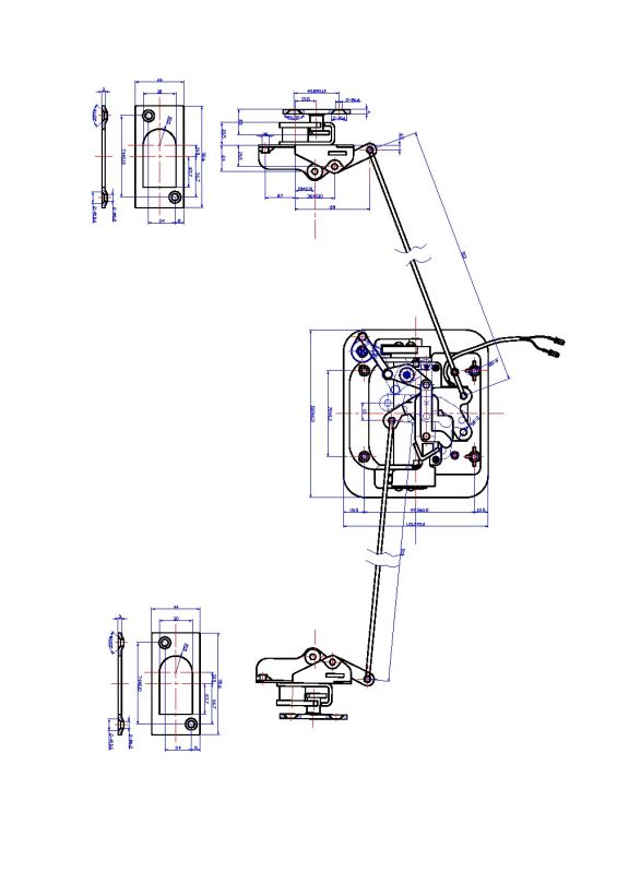 Luggage Storehouse Lock with Lamp (LL-184A)