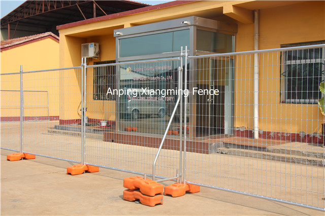 Au Type Popular Galvanized Temp Fence Temporary Construction Fencing with China Factory