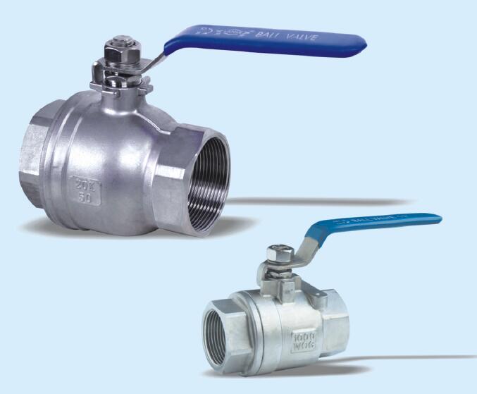 2PC Korea Type 1000 Psi Float Ball Valve in Reduce Bore