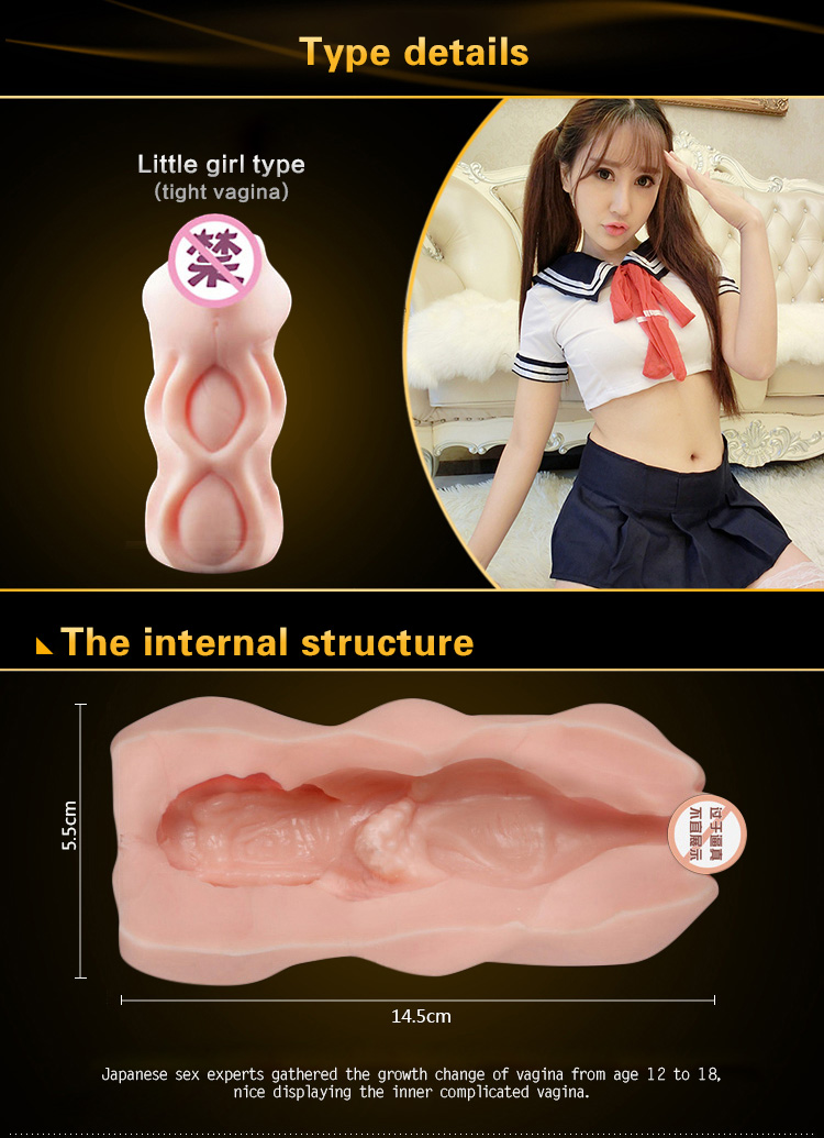 Life Like Vagina Sex Toy for Men Masturbation Ij-S10046