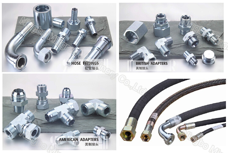 Jic Male Hydraulic Hose Fitting Hydraulic Male Fitting (16711)