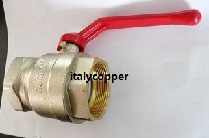 Customized Forged Nickel Plated Brass Ball Valve in NPT Thread