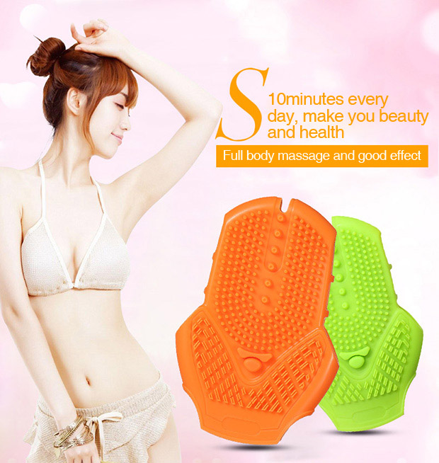 Three Colors Optional Massager Gloves for Body Slimming