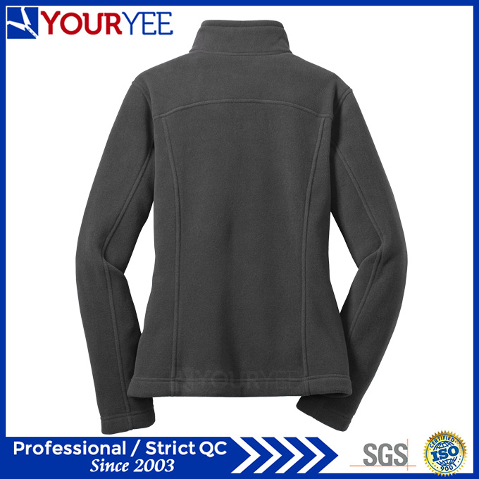 Wholesale Womens Soft Warm Lightweight Full-Zip Fleece Jacket (YYLR113)