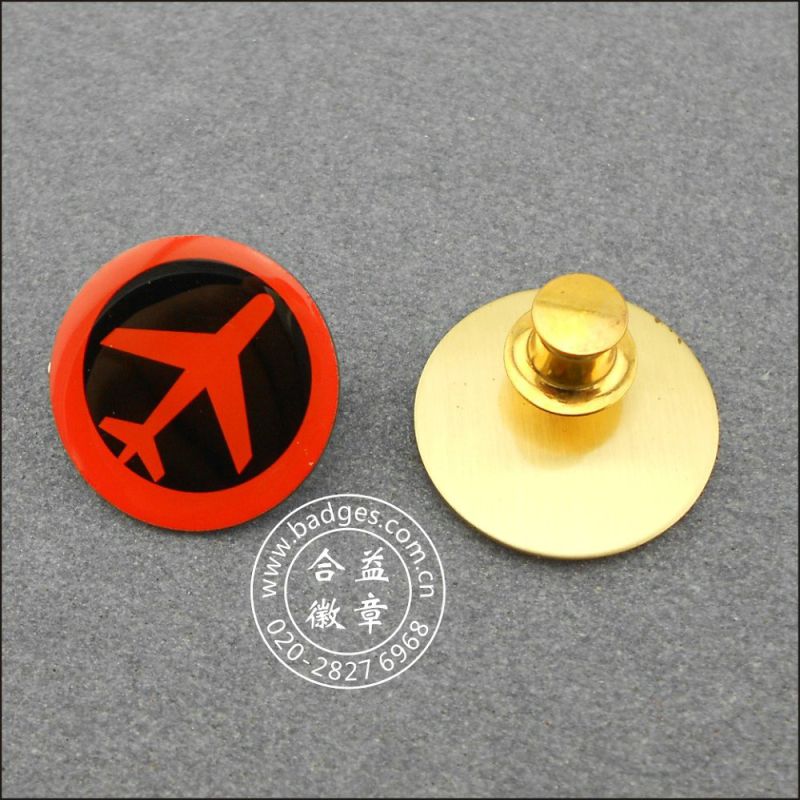 Metal Badge, Cute Lapel Pin, Epoxy-Dripping Badge (GZHY-LP-028)