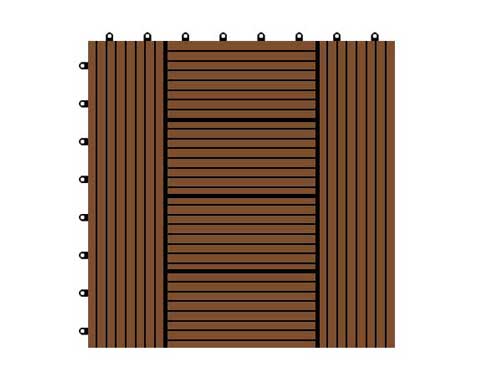 300*300*22 WPC/ Wood Plastic Composite DIY Floor