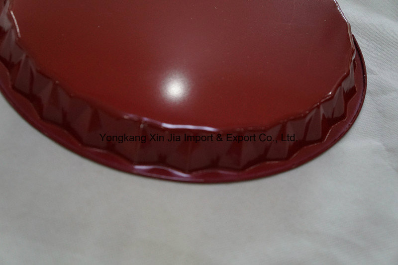 Red Bakeware with Round Case Carbon Steel Nonstick Bakeware