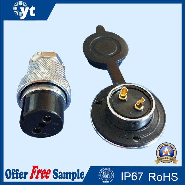 M18 2 Pin Automotive Electrical Power Connector