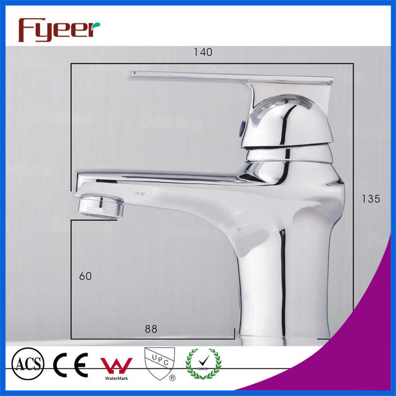 Fyeer High Quality Basin Faucet Brass Water Tap