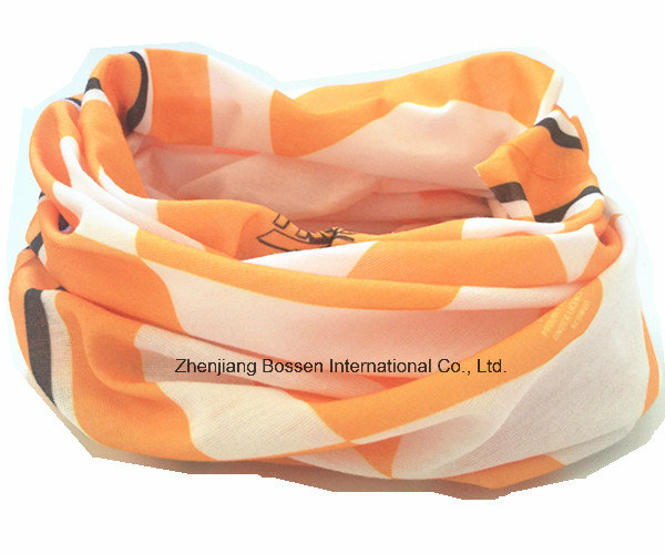 OEM Produce Custom Made Design Printed Microfiber Outdoor Sports Tubular Multifunctional Headwear