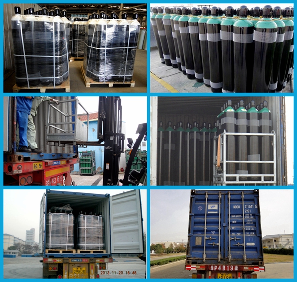 High Pressure Seamless Steel Medical Oxygen Cylinder (EN ISO9809)