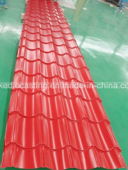 PPGI Color Coated Galvanized Corrugated Steel Roofing