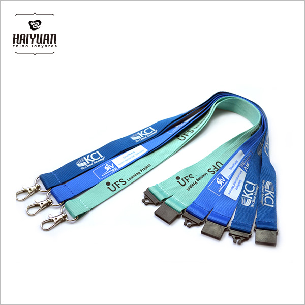 Cheap Customized Promotional Silk Screen Printing Lanyard with No MOQ