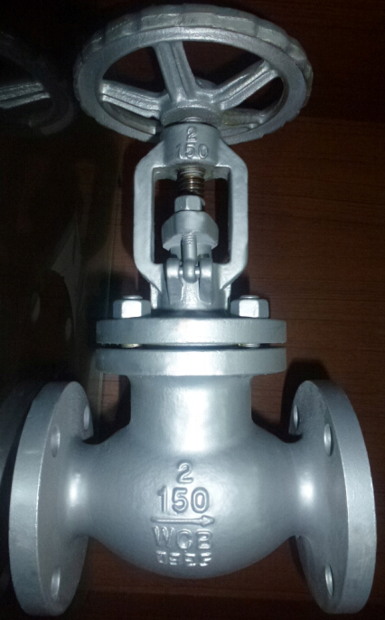 Carbon Steel Flange End Globe Valve with RF Rising Stem