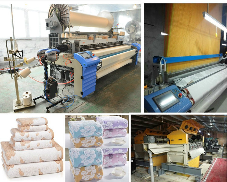 Jlh9200m 100% Cotton Jacquard Hotel Terry Towel Air Jet Loom