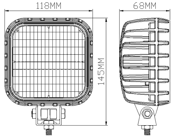 New 5inch 24V 56W LED Mining Work Lamp