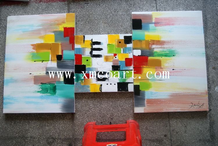 2015 Abstract Oil Painting for Wall Decoration (New-509)