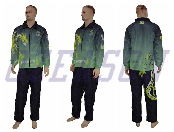 Hot Sell Sport Polyester Tricot Tracksuit