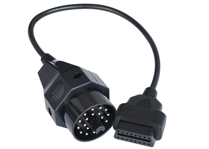 for BMW 20 Pin to OBD2 16 Pin Female Connector