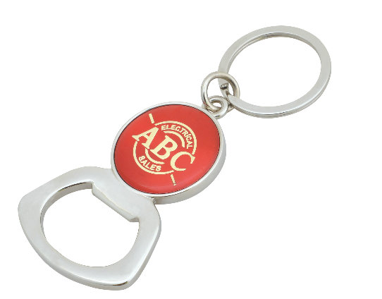 Bottle Opener, Metal Key Chain, Key Ring (GZHY-KA-030)