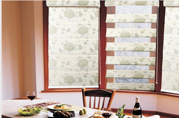 Vertical Blind / String Curtain Roller Blinds Fabric with Accessory