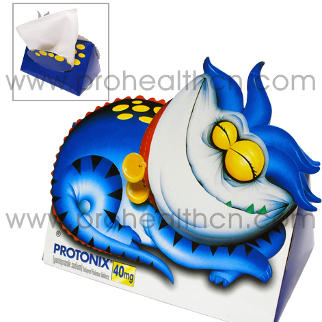 Wobbler Pyramid Tissue Box (PH4517)