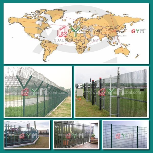 Qym-for Airport- Razor Barbed Mesh