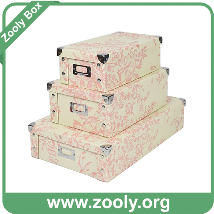 Elegant Fabric Foldable Gift Storage Box