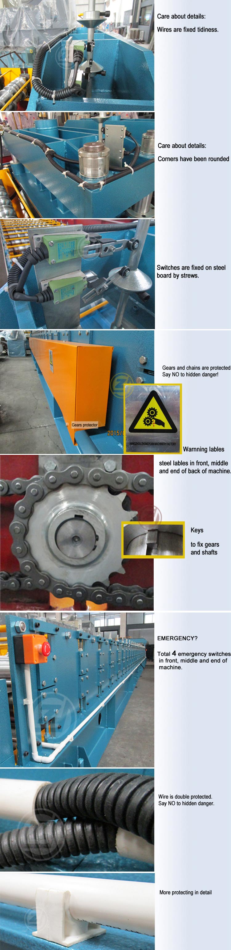 Glazed Steel Metal Roofing Forming Machine