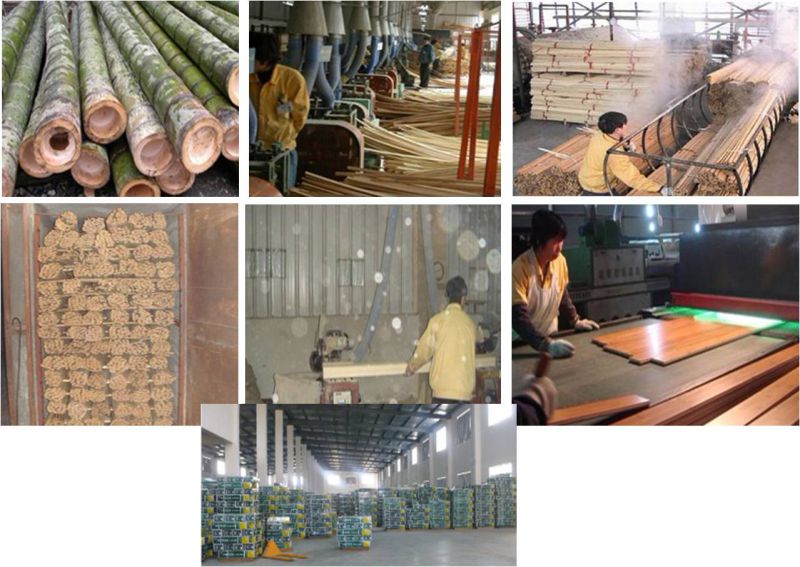 China Manufacture Prefinished Natural Strand Woven Bamboo Flooring