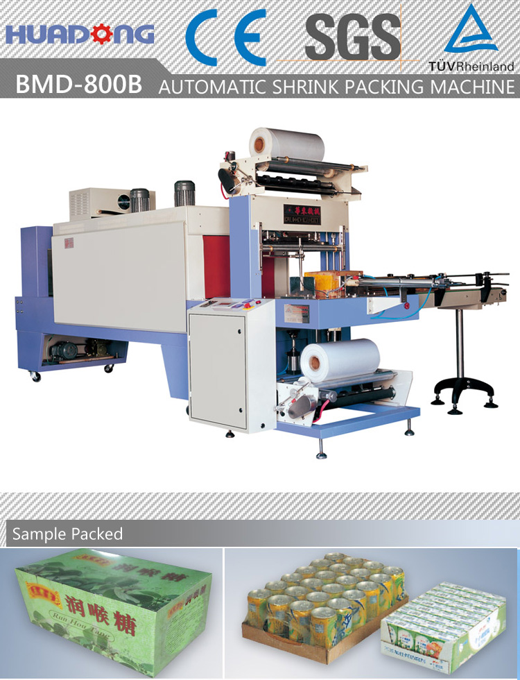 Automatic Sleeve Sealer Shrink Wrapping Machine