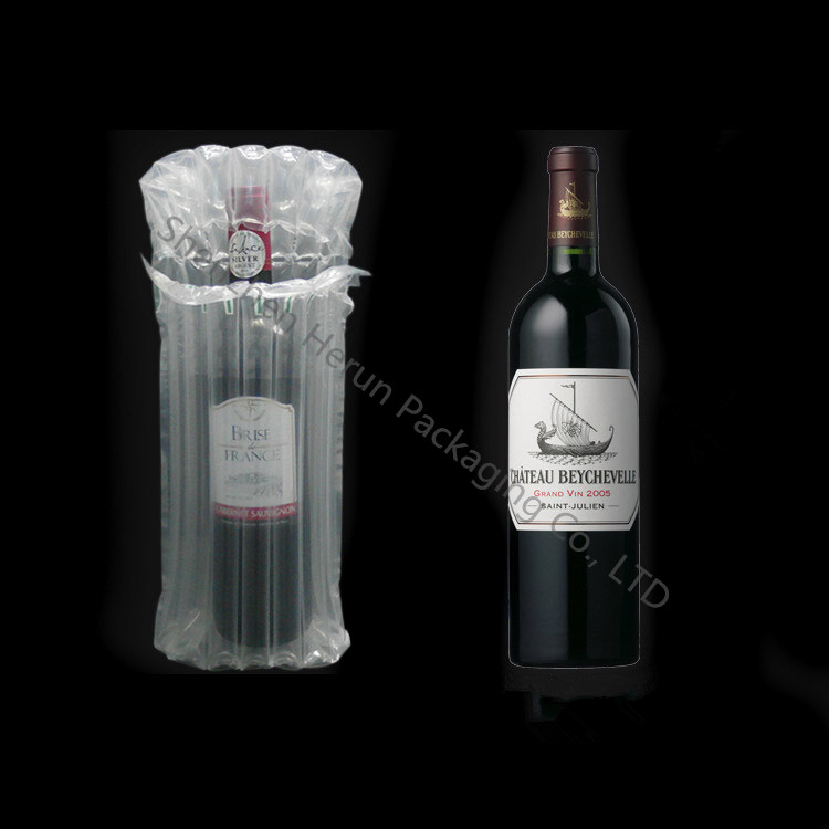 Customized Water-Proof Air Column Bags for Red Wine Bottle