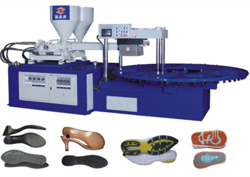 Two Color Dual Density Sole Making Machine