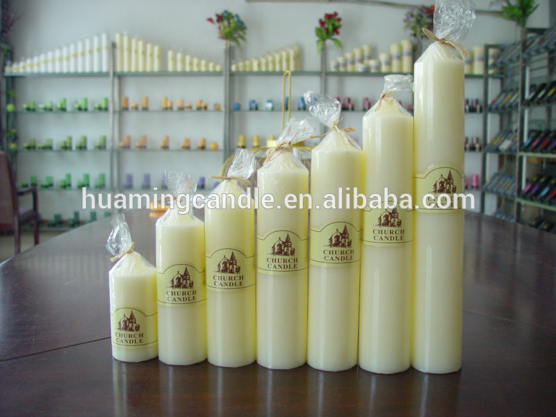 thin pillar candles