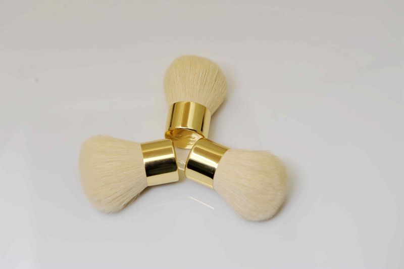 Kabuki Brush Face Brush in Golden Ferrule