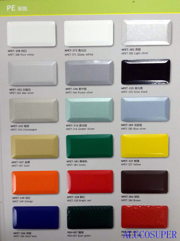 Alucosuper Color Coating Aluminum Coil Sheet