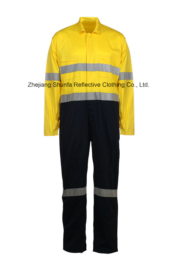 100% Cotton High Safety Reflective Coverall