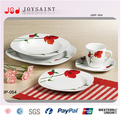 Hot Sale Squared Ceramic Dinnerware (SD116-S017)