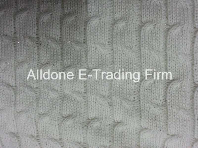 Factory Knit Fabric for Knitted Jacquard Baby Throw Blanket