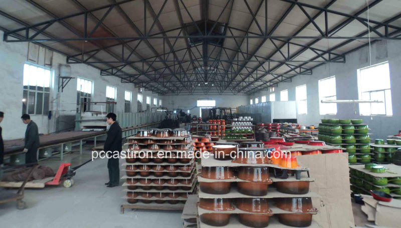 Square Enamel Cast Iron Cocotte Casserole China Factory Size