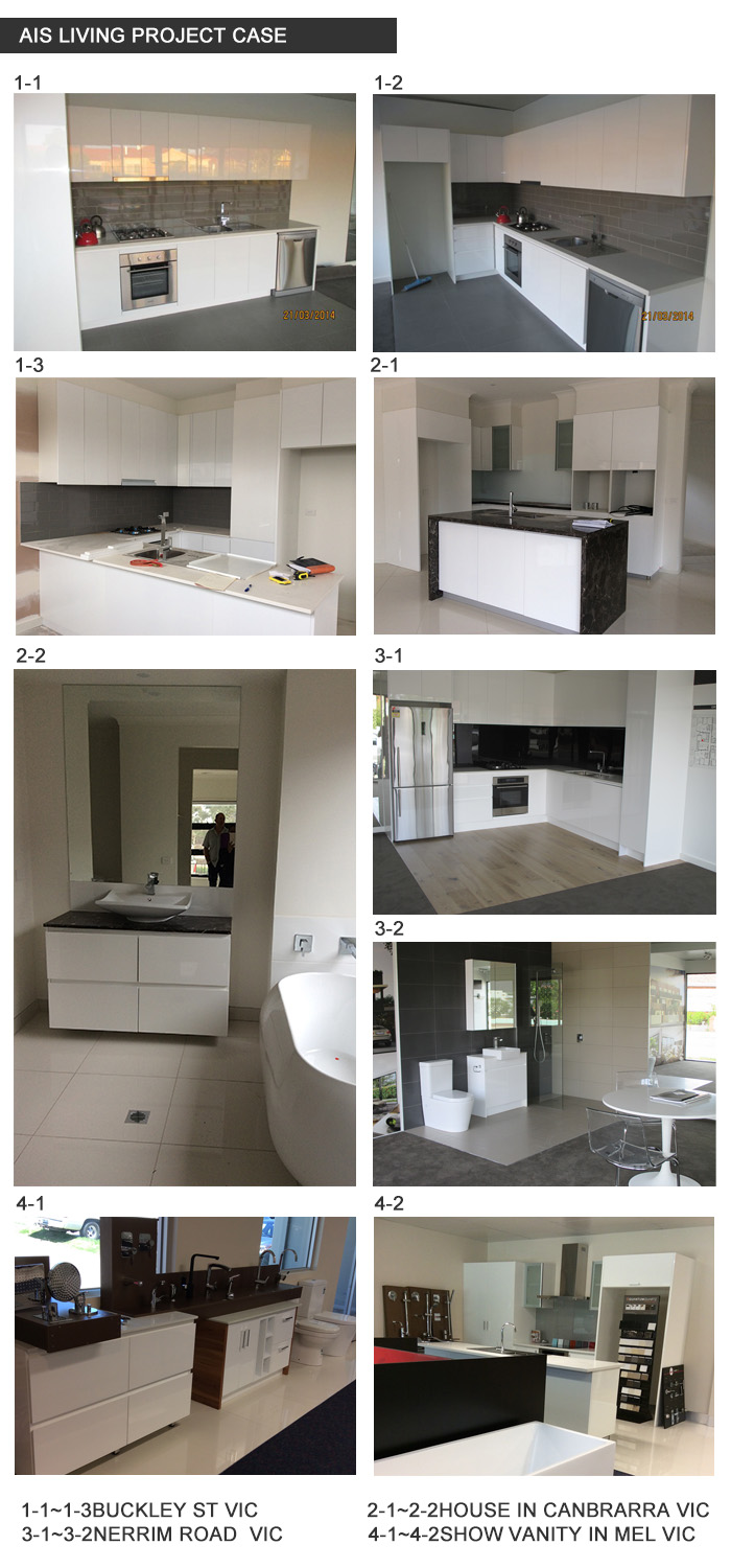 Australian Kitchen Cabinet Furniture with Sink (AIS-K092)