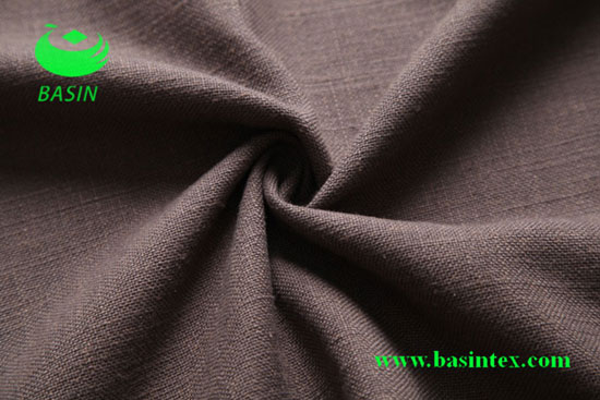 Linen Cotton Sofa Fabric (BS6024)