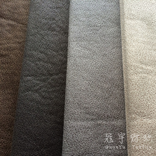 Imitation Leather 100% Polyester for Sofa Home Textile Fabrics