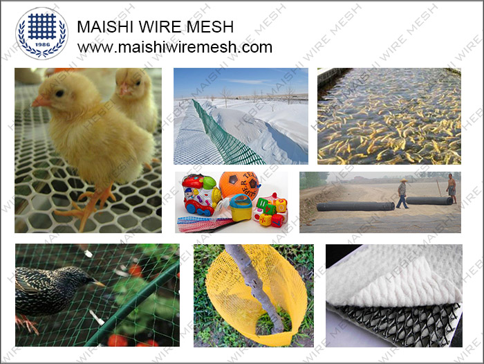 PP Material Extruded Wire Mesh