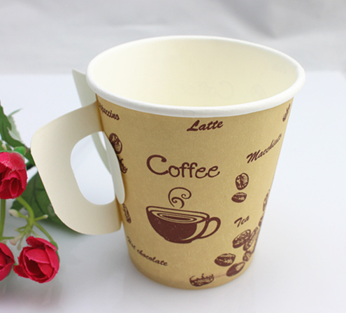 90z Single Wall Paper Cup with Handle Cheap Wholesale