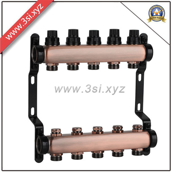 Quality Copper Water Manifold for Floor Heating System (YZF-M556)