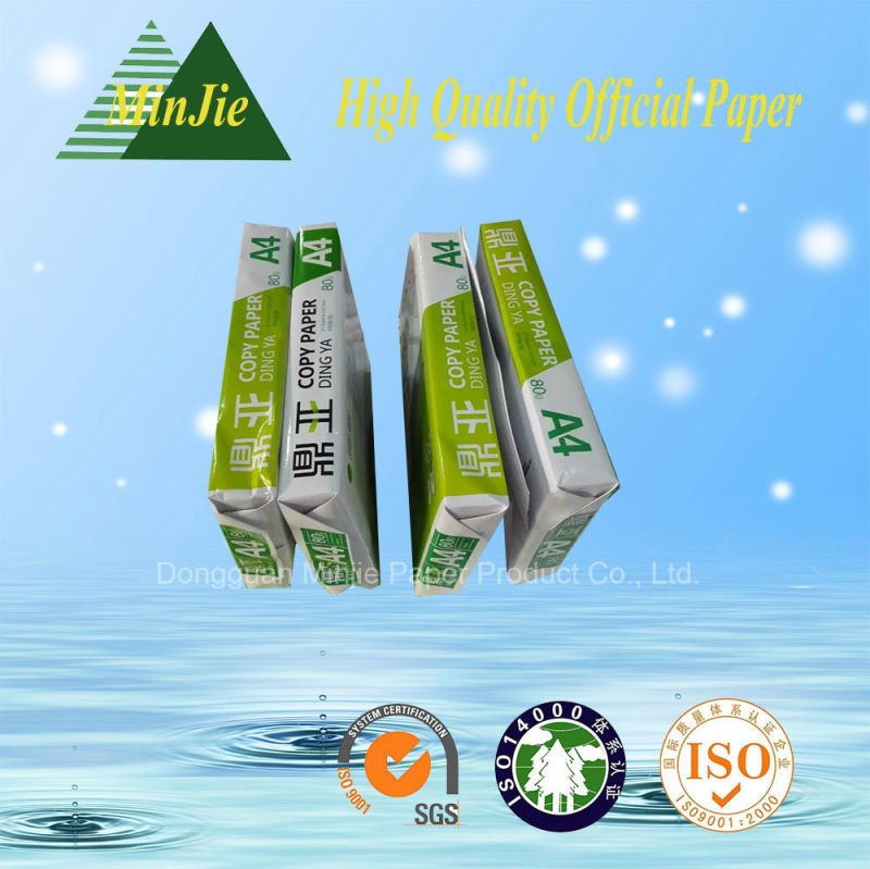 Factory Direct Sale Good Quality 100% Wood Pulp 70GSM A4 Copy Paper for Office printing