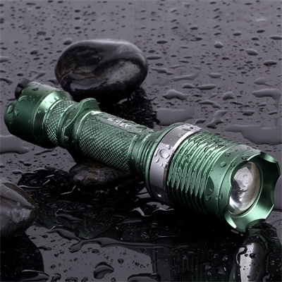 6 Modes LED Flashlight with Li-ion Battery