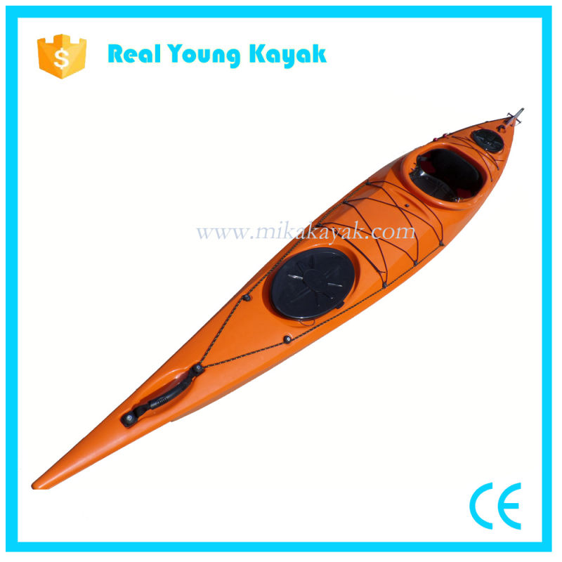 4.8m Sit in Canoe UV-Protected Sea Kayak for One Person