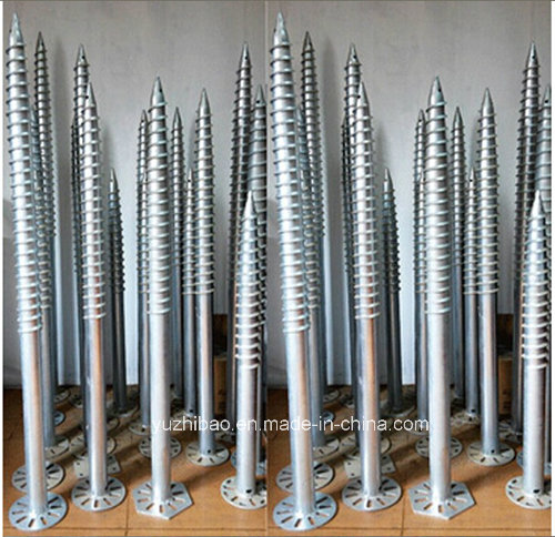 Hot DIP Galvanized Screw Pile Anchor, Ground Screw, Ground Screw Anchor